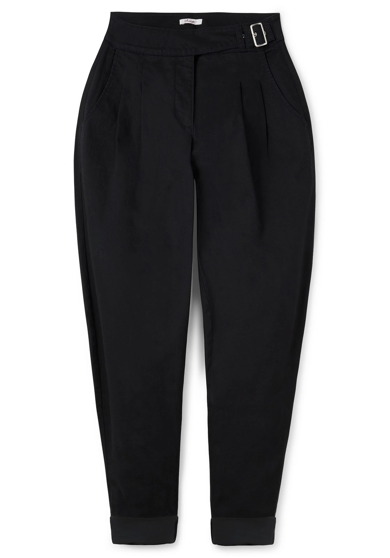 Sheego Twillhose OLIVIA Mit Gürteldetail Und Bundfalten 6 Sheego Twillhose OLIVIA Mit Gürteldetail Und Bundfalten – Bild 4