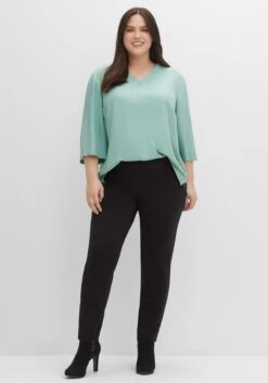 Sheego Schmale Hose In Scuba-Qualität, Mit Gummibund 13 Sheego Schmale Hose In Scuba-Qualität, Mit Gummibund -Sheego Verkaufsgeschäft 14506600289 04GOH 02 SH