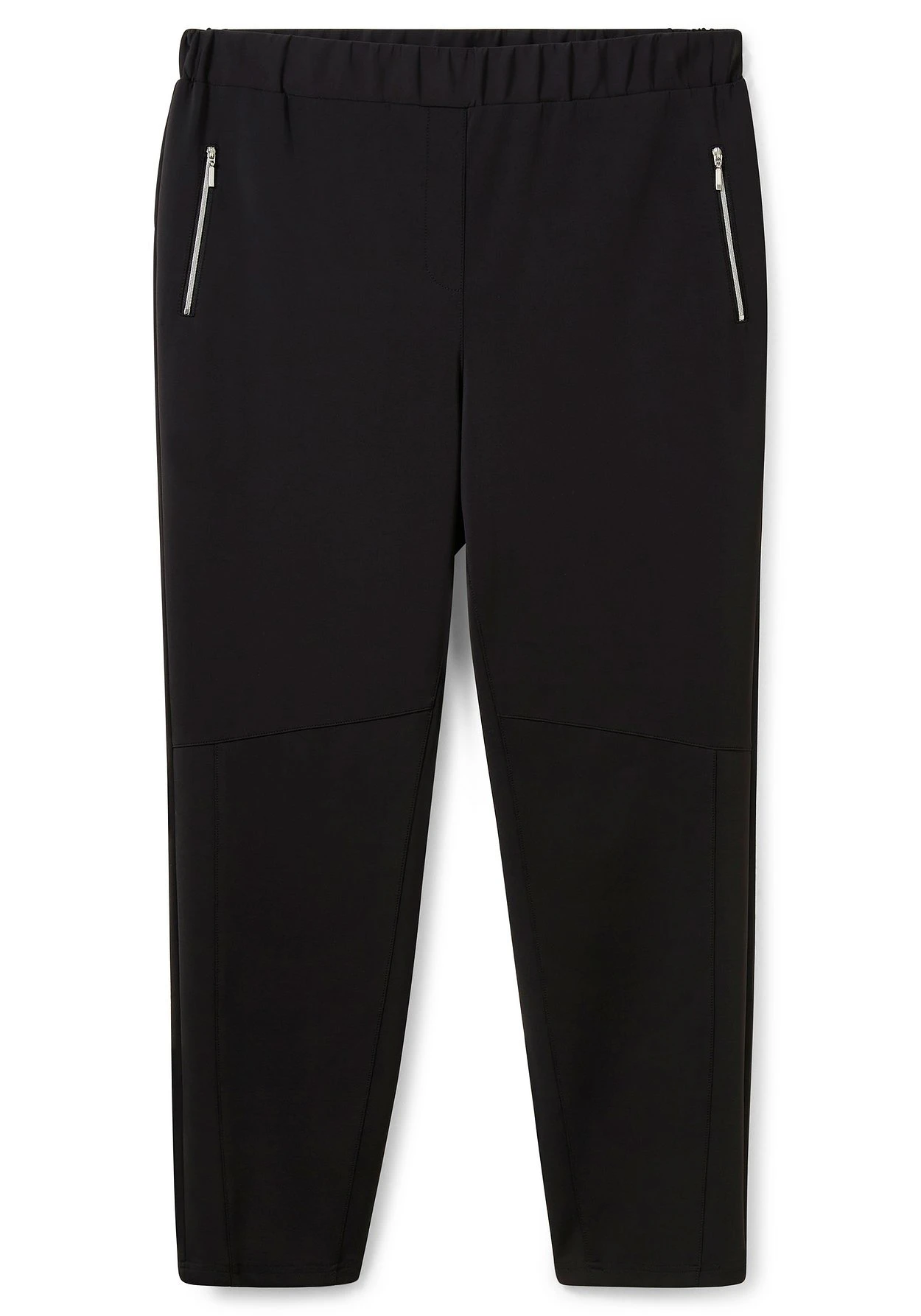 Sheego Schmale Hose In Scuba-Qualität, Mit Gummibund 8 Sheego Schmale Hose In Scuba-Qualität, Mit Gummibund – Bild 6