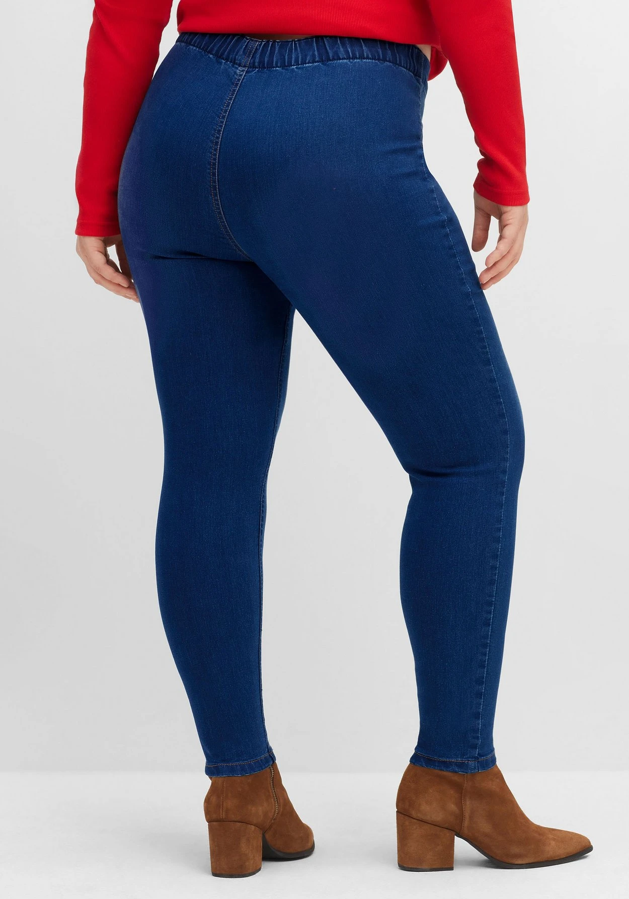 Sheego Jeggings Im 2er-Pack, Mit Kontrastnähten 5 Sheego Jeggings Im 2er-Pack, Mit Kontrastnähten – Bild 3
