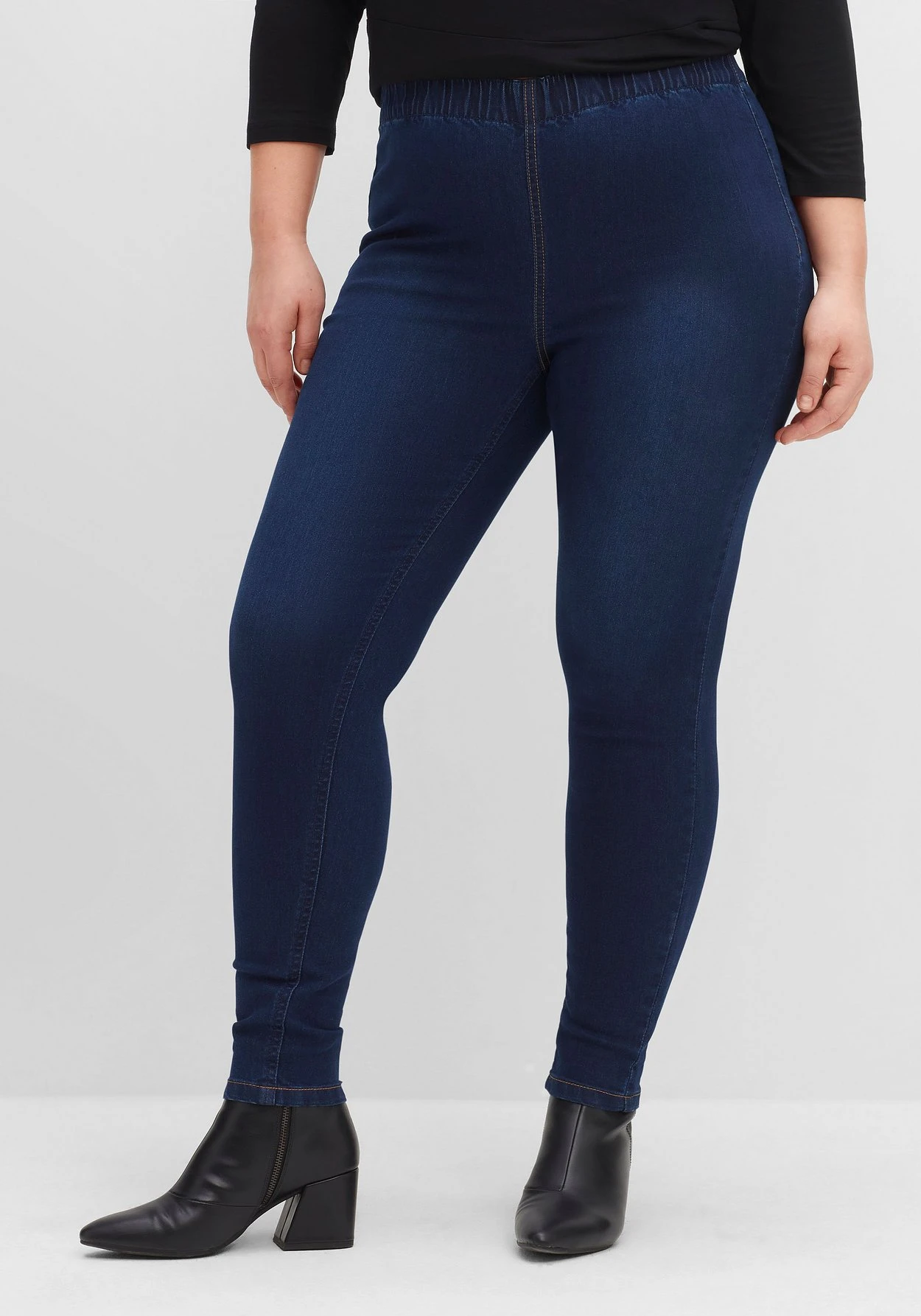 Sheego Jeggings Im 2er-Pack, Mit Kontrastnähten 7 Sheego Jeggings Im 2er-Pack, Mit Kontrastnähten – Bild 5