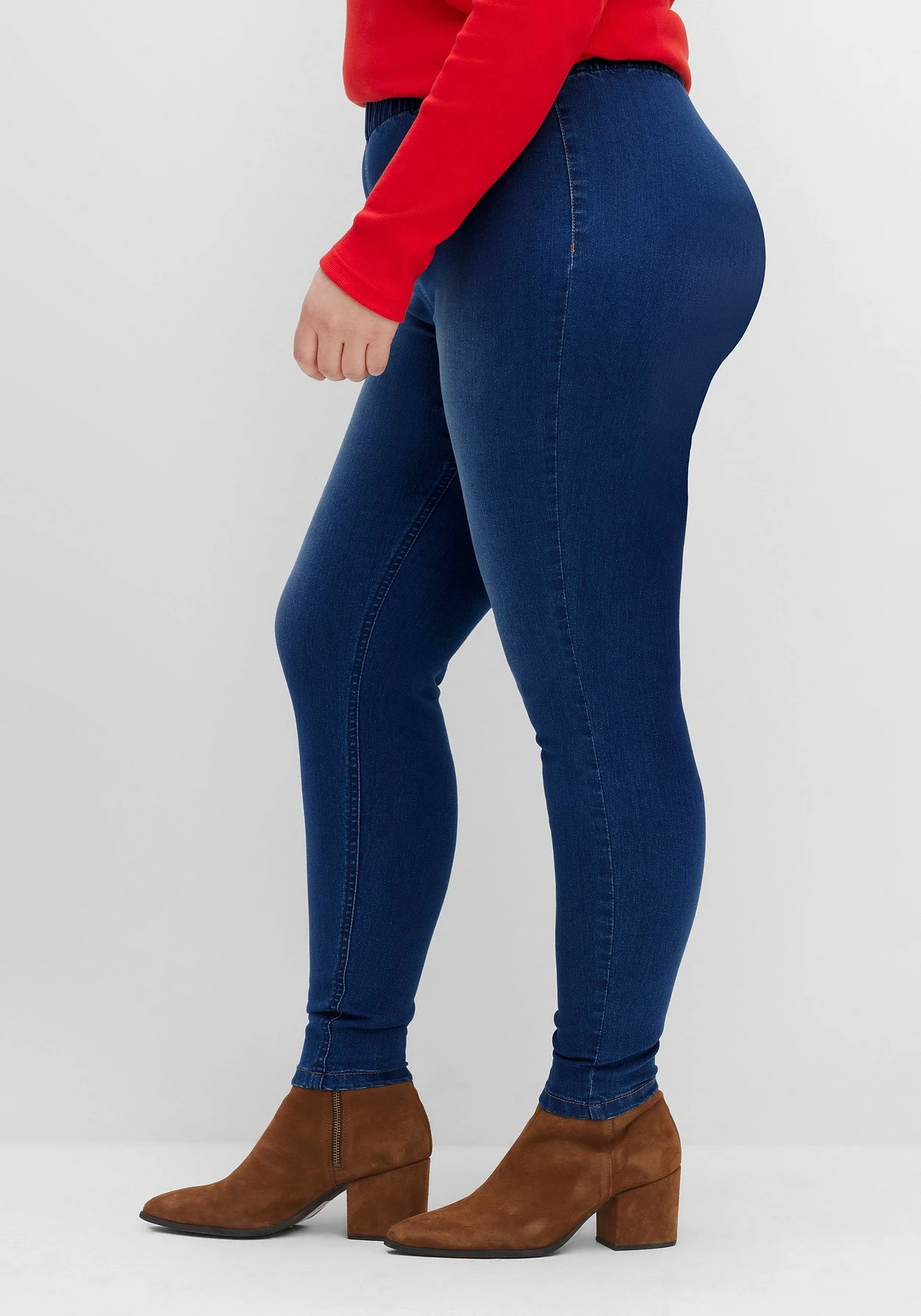 Sheego Jeggings Im 2er-Pack, Mit Kontrastnähten 4 Sheego Jeggings Im 2er-Pack, Mit Kontrastnähten – Bild 2