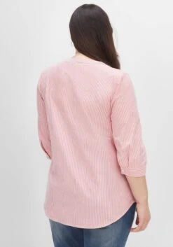 Sheego Tunika Mit Streifen Und 3/4-Arm, In Leichter Qualität -Sheego Verkaufsgeschäft 14507801779 04GBW 02 SH