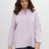 Sheego Shirt Mit Smokdetails, Spitze Und Lochmuster -Sheego Verkaufsgeschäft 14508800243 04GJJ 02 SH