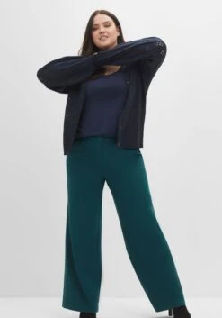 Sheego Weite Hose Mit Streifenstruktur, Extralanges Bein -Sheego Verkaufsgeschäft 14520701685 04GUU 02 SH