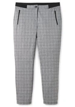 Sheego Schmale Hose Im Karomuster, Mit Teilgummibund 13 Sheego Schmale Hose Im Karomuster, Mit Teilgummibund -Sheego Verkaufsgeschäft 14530400404 04GX3 00 SH