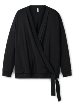 Sheego Langarmshirt In Wickeloptik, Mit Tiefem V-Ausschnitt 11 Sheego Langarmshirt In Wickeloptik, Mit Tiefem V-Ausschnitt -Sheego Verkaufsgeschäft 14530600289 04H01 00 SH