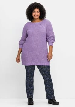 Sheego Leggings Mit Blumendruck, In Bootcut-Form -Sheego Verkaufsgeschäft 14531000347 04KQB 02 SH