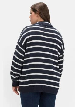 Sheego Pullover Mit Streifen Und Polokragen 9 Sheego Pullover Mit Streifen Und Polokragen -Sheego Verkaufsgeschäft 14555000937 04J79 02 SH