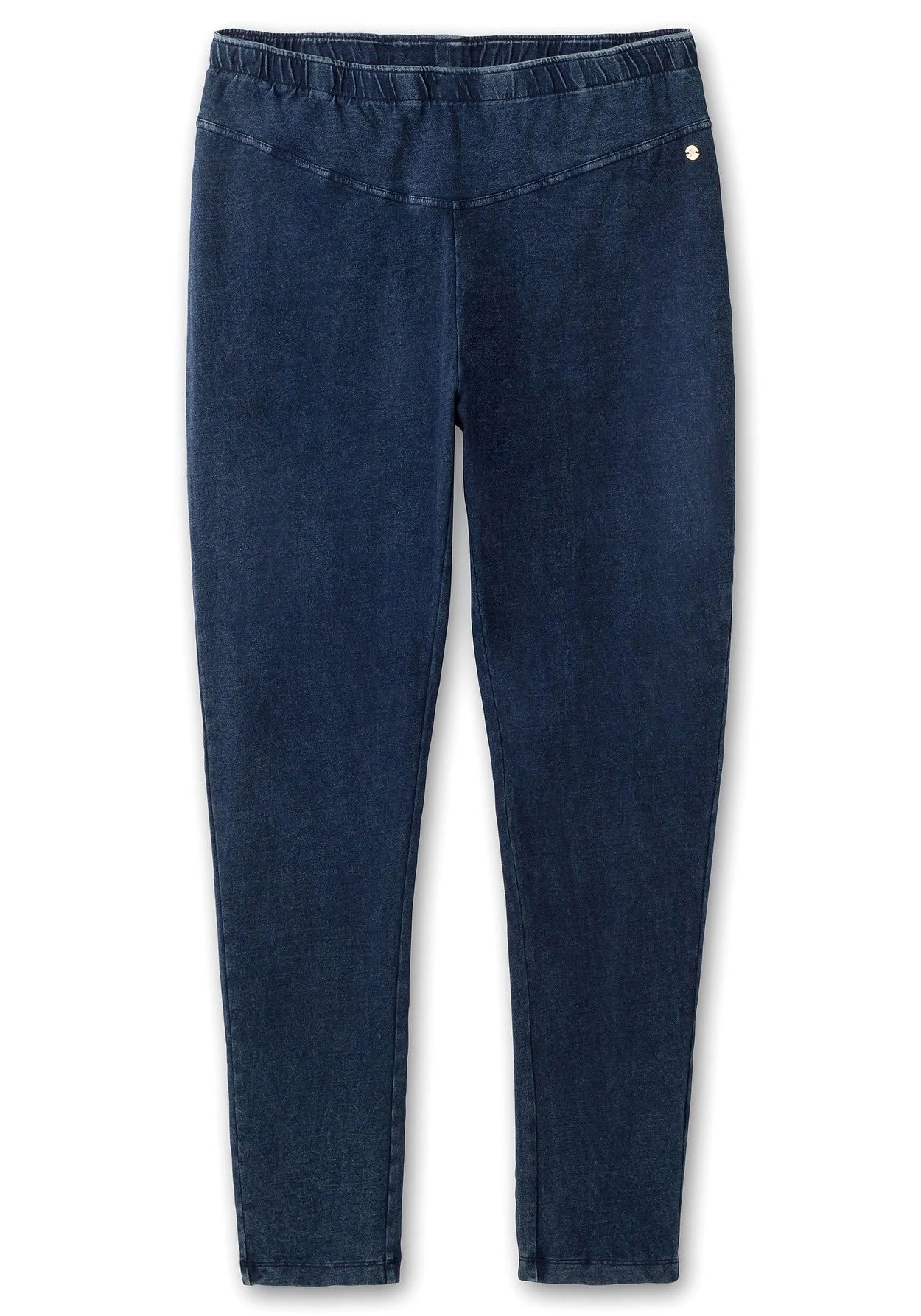 Sheego Leggings In Denimoptik, Mit Breiter Passe 6 Sheego Leggings In Denimoptik, Mit Breiter Passe – Bild 4