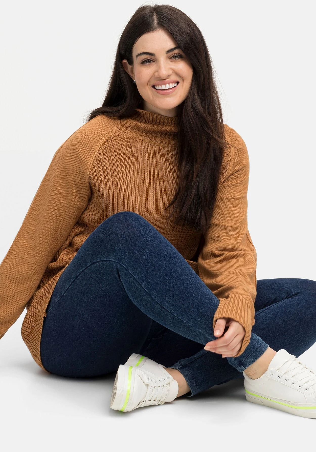 Sheego Leggings In Denimoptik, Mit Breiter Passe 9 Sheego Leggings In Denimoptik, Mit Breiter Passe – Bild 7