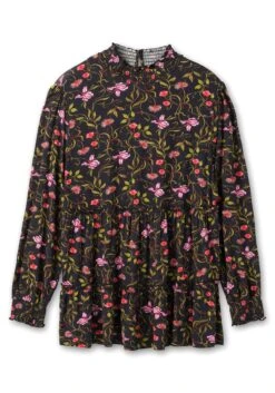 Langarmshirt Mit Smokdetails Und Volant Am Saum 10 Langarmshirt Mit Smokdetails Und Volant Am Saum -Sheego Verkaufsgeschäft 14564700377 04J6M 00 SH