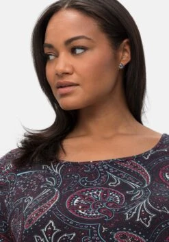 Zipfelshirt In Longform, Mit Paisley-Print 12 Zipfelshirt In Longform, Mit Paisley-Print -Sheego Verkaufsgeschäft 14564800377 04JI1 02 SH