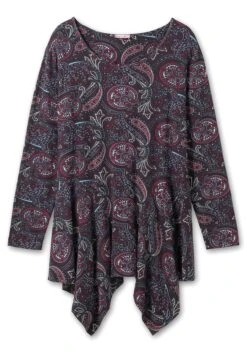 Zipfelshirt In Longform, Mit Paisley-Print 10 Zipfelshirt In Longform, Mit Paisley-Print -Sheego Verkaufsgeschäft 14564800377 04JI3 00 SH