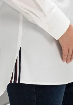 Sheego Longbluse Mit Kontrast-Seitenschlitzen -Sheego Verkaufsgeschäft 14568000010 04J4M 04 SH