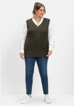 Sheego Schmale Jeans Mit Gummibund Und Teilungsnähten 12 Sheego Schmale Jeans Mit Gummibund Und Teilungsnähten -Sheego Verkaufsgeschäft 14570500053 04IQH 04 SH