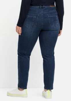 Sheego Schmale Jeans Mit Zierösen, In Five-Pocket-Form -Sheego Verkaufsgeschäft 14570700330 04IR9 02 SH