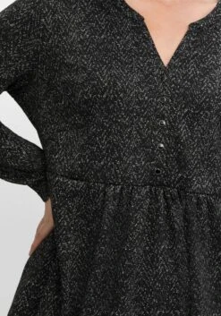 Sheego Jerseykleid In Salz-und-Pfeffer-Optik 12 Sheego Jerseykleid In Salz-und-Pfeffer-Optik -Sheego Verkaufsgeschäft 14572400289 04IWM 02 SH