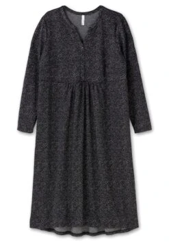 Sheego Jerseykleid In Salz-und-Pfeffer-Optik 11 Sheego Jerseykleid In Salz-und-Pfeffer-Optik -Sheego Verkaufsgeschäft 14572400289 04IWN 00 SH