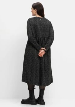 Sheego Jerseykleid In Salz-und-Pfeffer-Optik 10 Sheego Jerseykleid In Salz-und-Pfeffer-Optik -Sheego Verkaufsgeschäft 14572400289 04IWR 02 SH