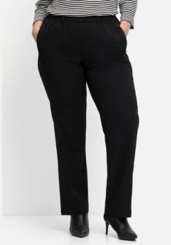 Sheego Gerade Hose Mit Gummibund Und Satinpiping 15 Sheego Gerade Hose Mit Gummibund Und Satinpiping -Sheego Verkaufsgeschäft 14579700289 04IJM 02 SH