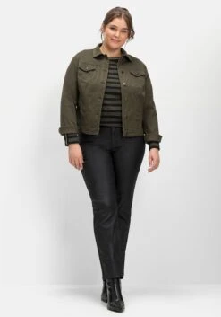 Sheego Twilljacke In Kurzer, Taillierter Form 11 Sheego Twilljacke In Kurzer, Taillierter Form -Sheego Verkaufsgeschäft 14580800172 04IX7 05 SH