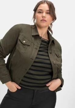 Sheego Twilljacke In Kurzer, Taillierter Form 13 Sheego Twilljacke In Kurzer, Taillierter Form -Sheego Verkaufsgeschäft 14580800172 04IX9 05 SH