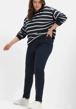 Sheego Jerseyhose Aus Interlock, Schmale Beinform 15 Sheego Jerseyhose Aus Interlock, Schmale Beinform -Sheego Verkaufsgeschäft 14583900035 04IMR 02 SH