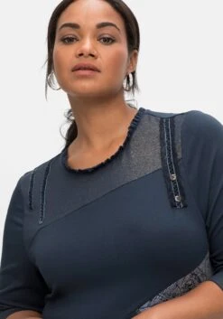 Jerseykleid Im Mustermix, Leicht Elastisch 13 Jerseykleid Im Mustermix, Leicht Elastisch -Sheego Verkaufsgeschäft 14596300035 04IMU 02 SH