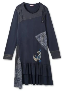 Jerseykleid Im Mustermix, Leicht Elastisch 11 Jerseykleid Im Mustermix, Leicht Elastisch -Sheego Verkaufsgeschäft 14596300035 04IMV 00 SH