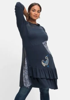 Jerseykleid Im Mustermix, Leicht Elastisch 12 Jerseykleid Im Mustermix, Leicht Elastisch -Sheego Verkaufsgeschäft 14596300035 04IMW 02 SH