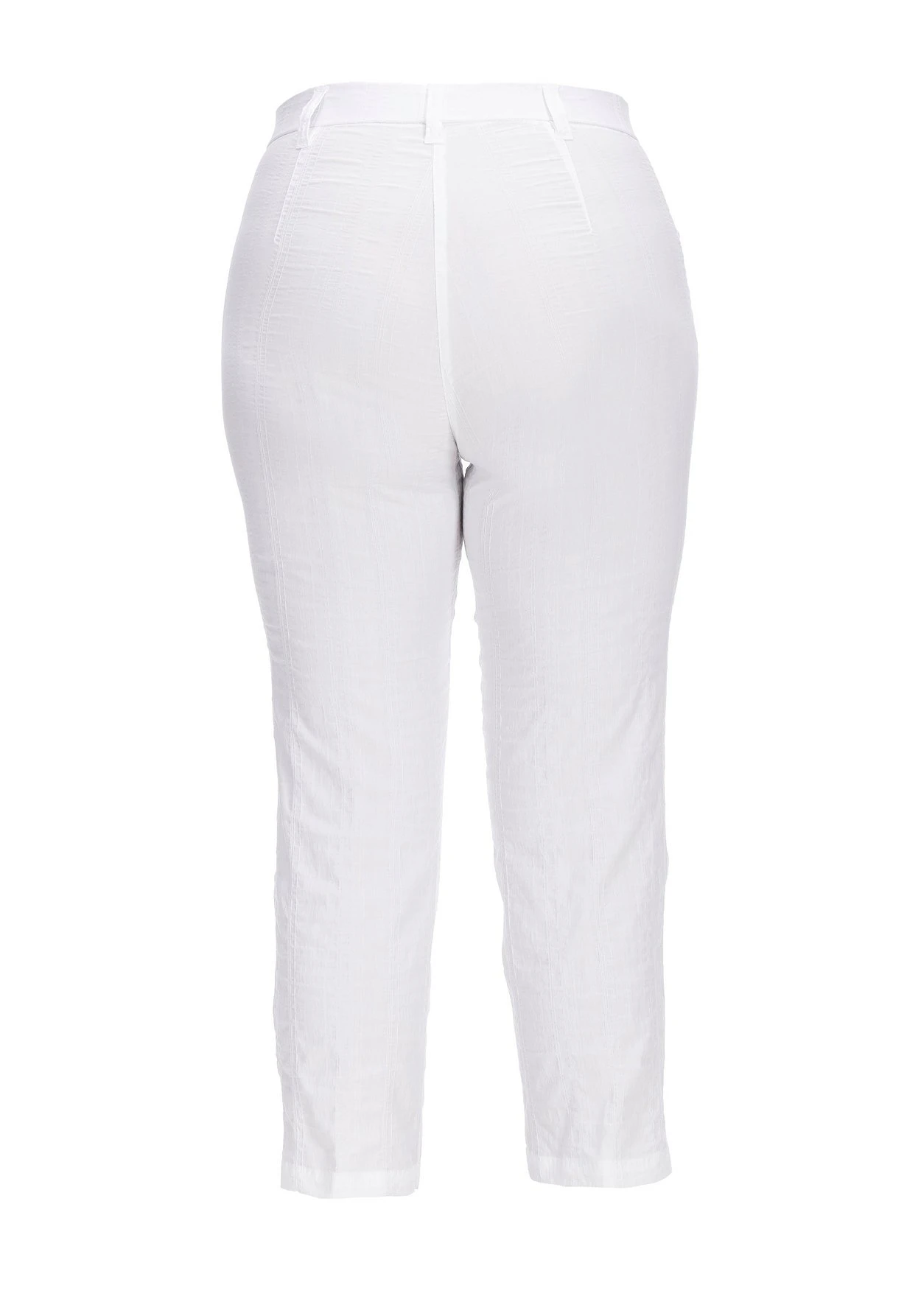 Gerade 7/8-Hose Mit Komfortbund, Bügelfreie Qualität 7 Gerade 7/8-Hose Mit Komfortbund, Bügelfreie Qualität – Bild 5