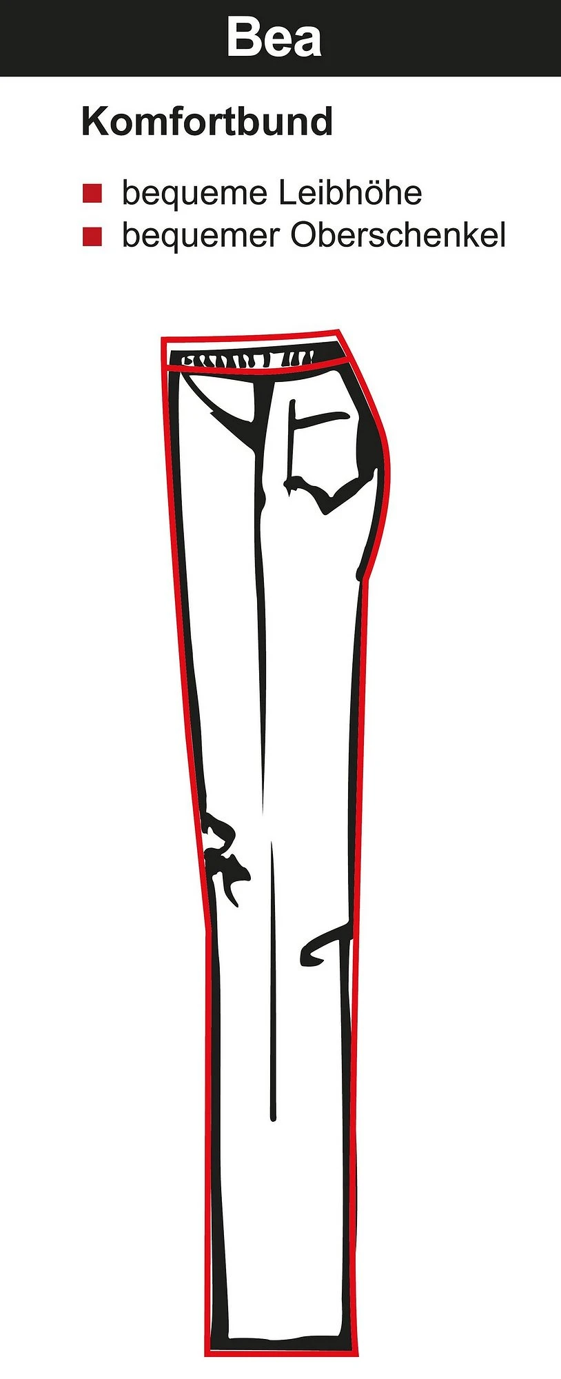 Gerade 7/8-Hose Mit Komfortbund, Bügelfreie Qualität 10 Gerade 7/8-Hose Mit Komfortbund, Bügelfreie Qualität – Bild 8