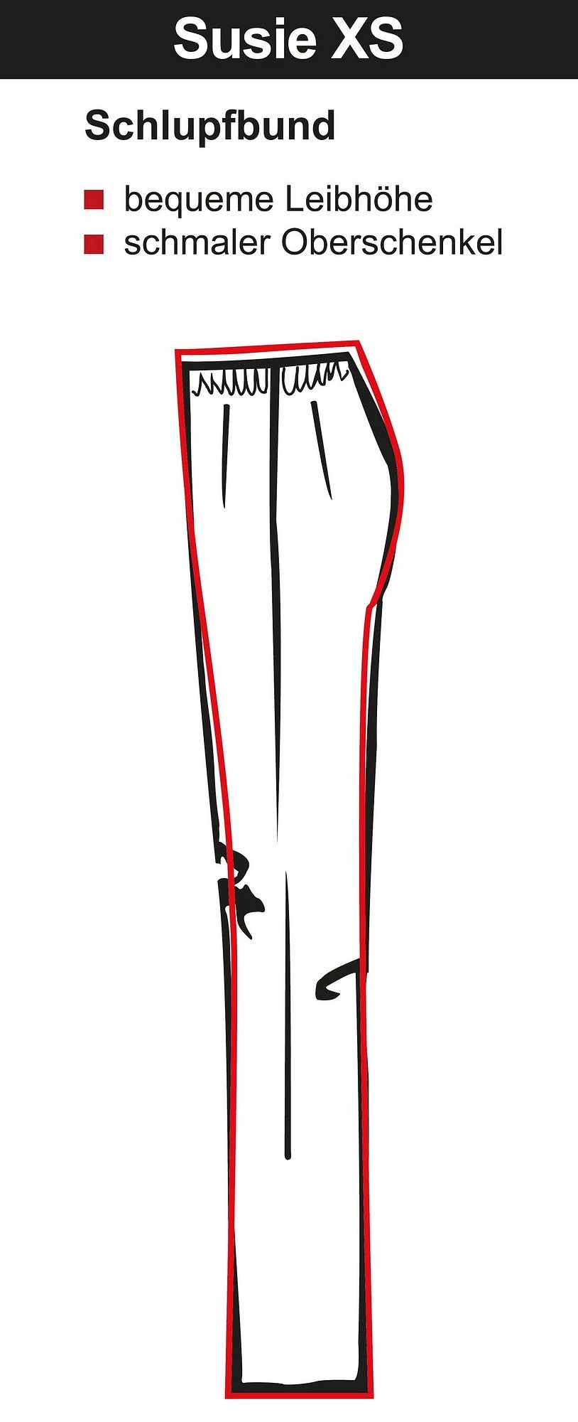 Bengalinhose In Ankle-Länge, Mit Schlupfbund 10 Bengalinhose In Ankle-Länge, Mit Schlupfbund – Bild 8