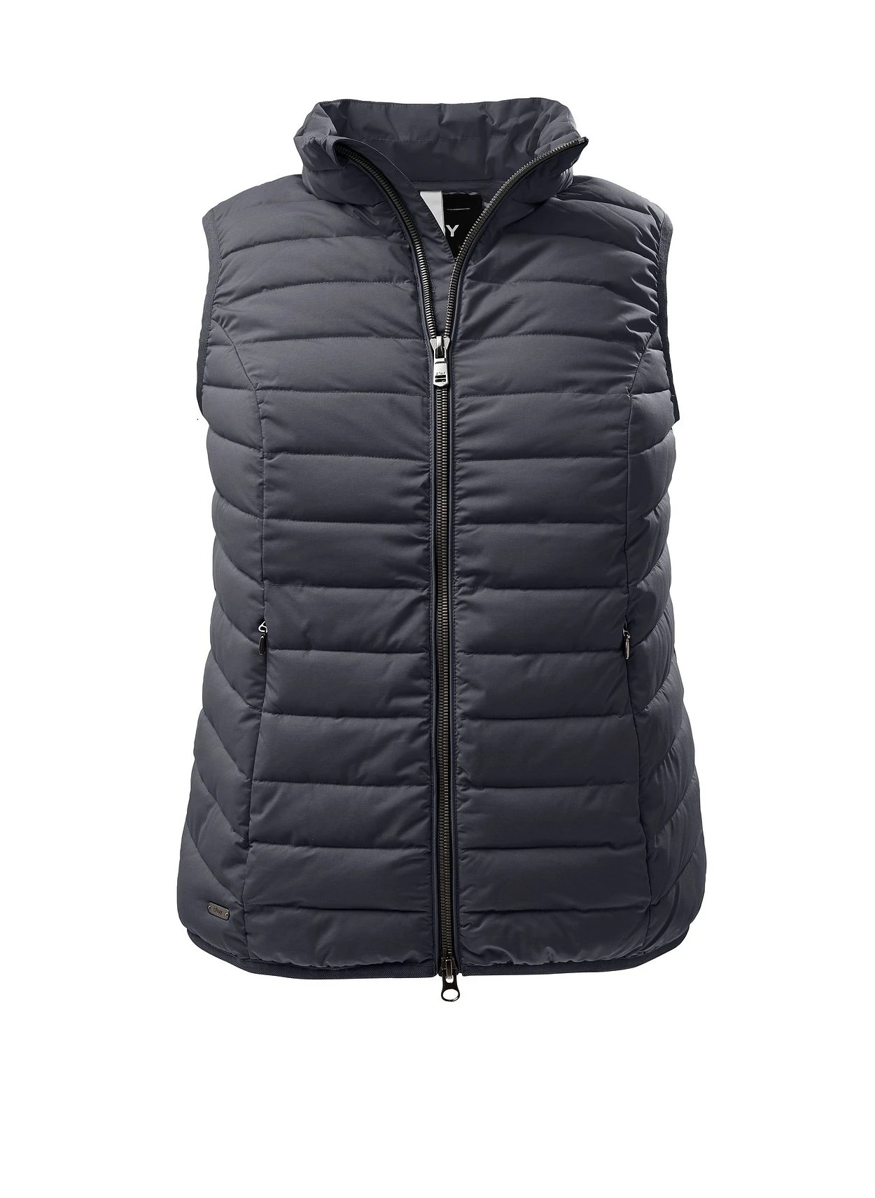 Steppweste Mit Stehkragen Und 2-Wege-Zipper 3 Steppweste Mit Stehkragen Und 2-Wege-Zipper