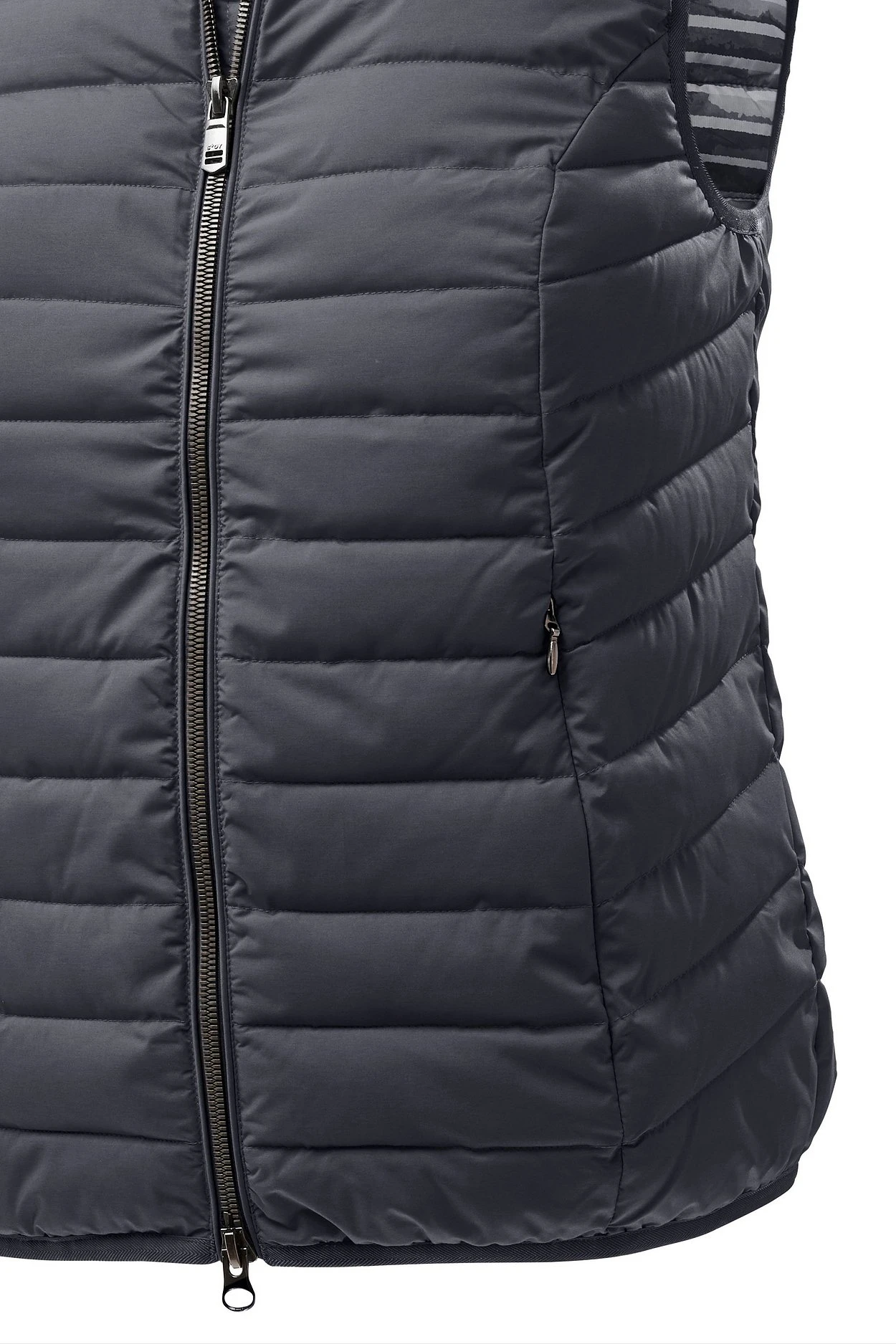 Steppweste Mit Stehkragen Und 2-Wege-Zipper 6 Steppweste Mit Stehkragen Und 2-Wege-Zipper – Bild 4