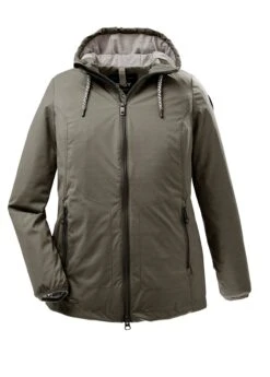 Softshelljacke Mit Regulierbarer Kapuze Und Saum