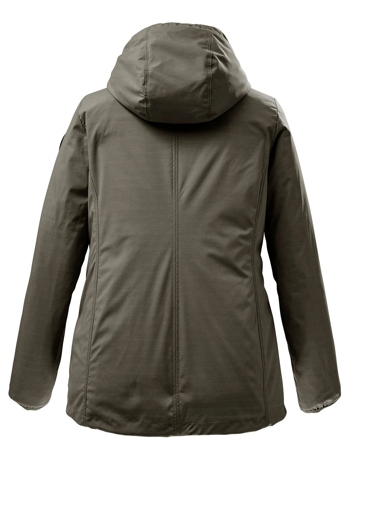 Softshelljacke Mit Regulierbarer Kapuze Und Saum 4 Softshelljacke Mit Regulierbarer Kapuze Und Saum – Bild 2