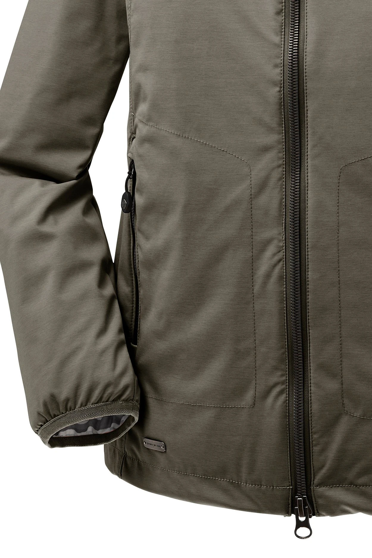 Softshelljacke Mit Regulierbarer Kapuze Und Saum 8 Softshelljacke Mit Regulierbarer Kapuze Und Saum – Bild 6