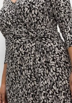 Sheego Jerseykleid In Wickeloptik, Mit Blätterprint -Sheego Verkaufsgeschäft 14676301491 04LIL 02 SH