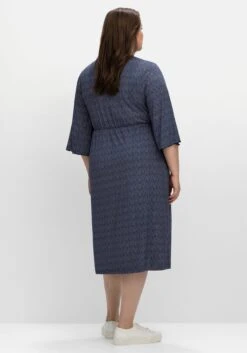 Sheego Jerseykleid In Wickeloptik, Mit Minimalprint 10 Sheego Jerseykleid In Wickeloptik, Mit Minimalprint -Sheego Verkaufsgeschäft 14676702119 04LFU 02 SH