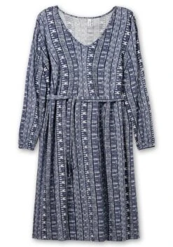 Sheego Jerseykleid Mit Streifendruck, In Midilänge -Sheego Verkaufsgeschäft 14677301394 04LPL 00 SH