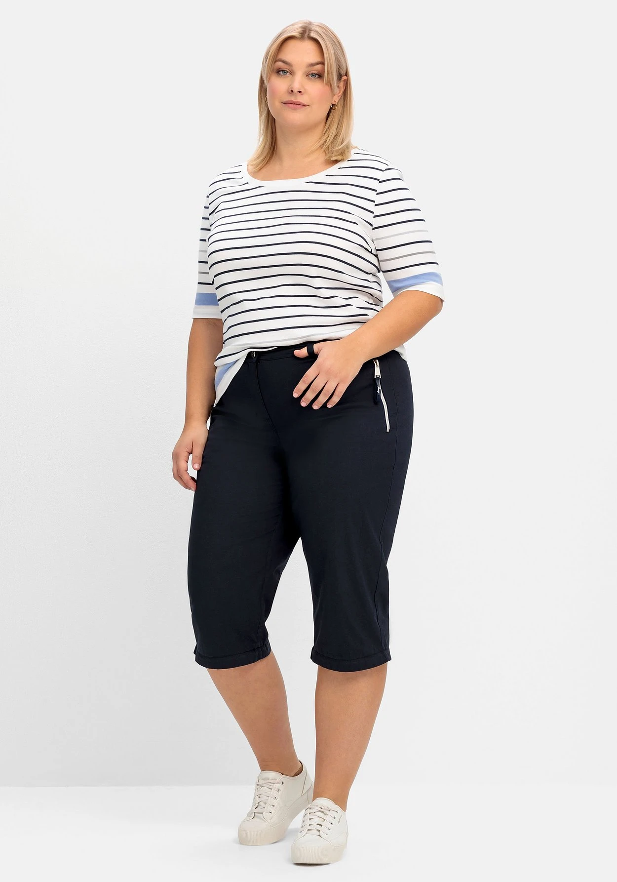 Sheego Cargohose Mit Abzippbaren Hosenbeinen 3 Sheego Cargohose Mit Abzippbaren Hosenbeinen