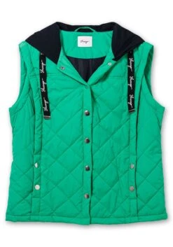 Sheego Taillierte Steppweste Mit Sweat-Kapuze 10 Sheego Taillierte Steppweste Mit Sweat-Kapuze -Sheego Verkaufsgeschäft 14685601515 04LYK 00 SH