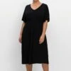 Sheego Midikleid Mit Gesmokter Taille, Aus Viskosejersey 2 Sheego Midikleid Mit Gesmokter Taille, Aus Viskosejersey -Sheego Verkaufsgeschäft 14685700289 04LX1 02 SH