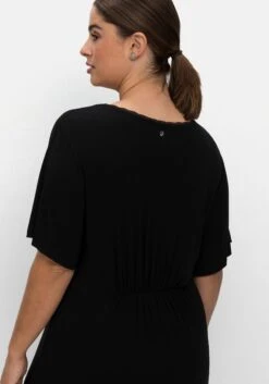 Sheego Midikleid Mit Gesmokter Taille, Aus Viskosejersey 13 Sheego Midikleid Mit Gesmokter Taille, Aus Viskosejersey -Sheego Verkaufsgeschäft 14685700289 04LX4 02 SH