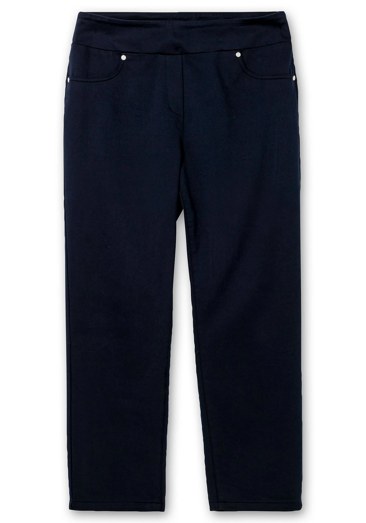 Sheego Schmale 7/8-Stretchhose Mit Elastischem Bund 6 Sheego Schmale 7/8-Stretchhose Mit Elastischem Bund – Bild 4