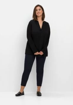 Sheego Schmale 7/8-Stretchhose Mit Elastischem Bund