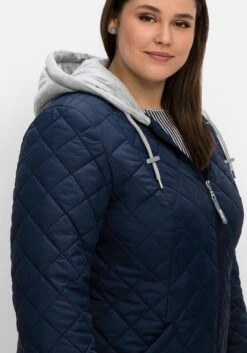 Sheego Steppjacke Mit Jerseykapuze Und 2-Wege-Zipper 12 Sheego Steppjacke Mit Jerseykapuze Und 2-Wege-Zipper -Sheego Verkaufsgeschäft 14687200035 04MDE 02 SH