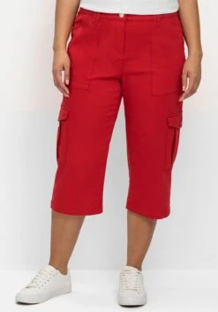 Sheego Cargo-Hose Mit Pattentaschen,in 3/4-Länge -Sheego Verkaufsgeschäft 14687701758 04LTN 02 SH